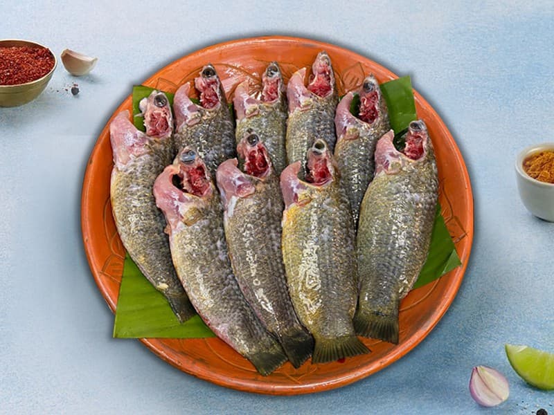 Deshi Koi Fish Ready To Cook. (Size: 22 to 25 Pcs)